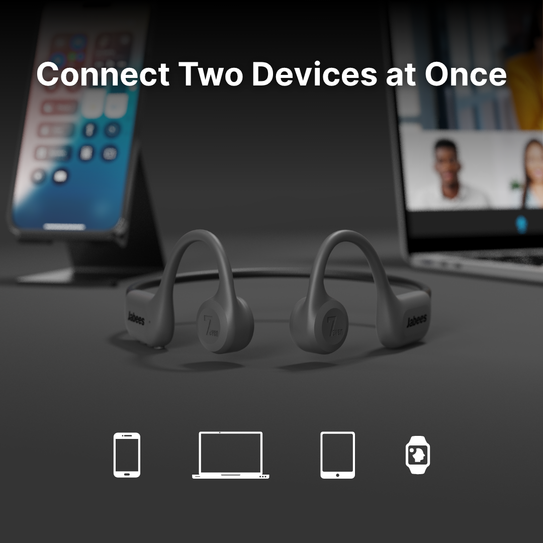 7Seven by Jabees - Bone Conduction Swimming Headphones