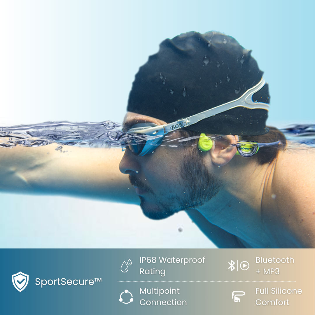 7Seven by Jabees - Bone Conduction Swimming Headphones