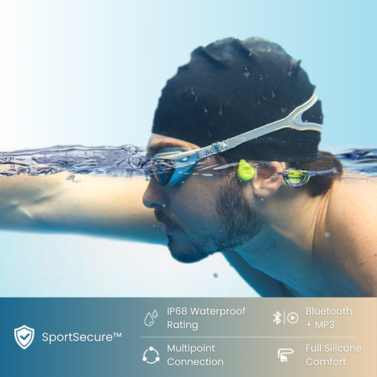 7Seven by Jabees - Bone Conduction Swimming Headphones